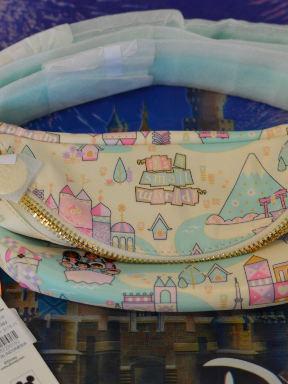 2025 NWT Stoney Clover Lane Disney Parks Its a Small World Fanny Pack Belt Bag